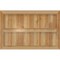 Ekena Millwork Framed Board-n-Batten Shutters, Rough Sawn Western Red Cedar, 32 1/4W x 21H, PR RBF06S32X021RWR - alternate 4